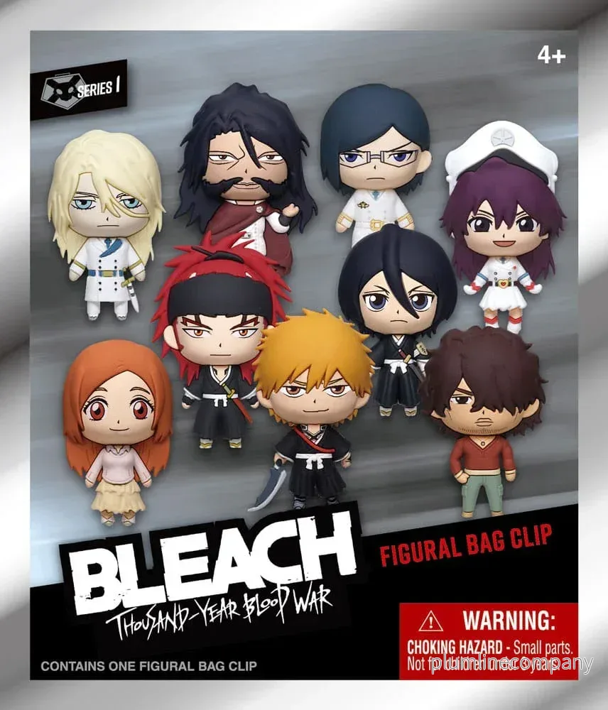 Bleach Thousand-Year Blood War 3D Foam Bag Clips Series 1 Display (24) - Bild 3