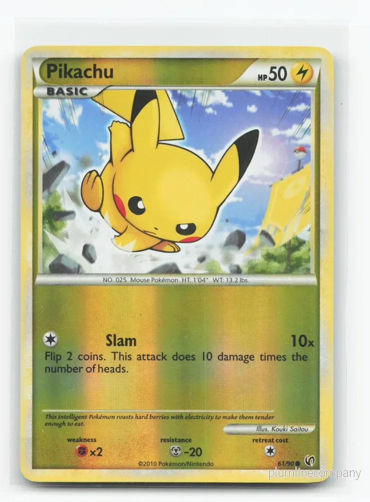 Pikachu 61/90 – HS—Undaunted Pikachu 61/90 – HS—Undaunted