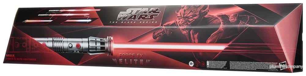 Star Wars: Maul – Shadow Lord Svart Serie Replica Force FX Elite Ljusvärja Maul - Bild 3