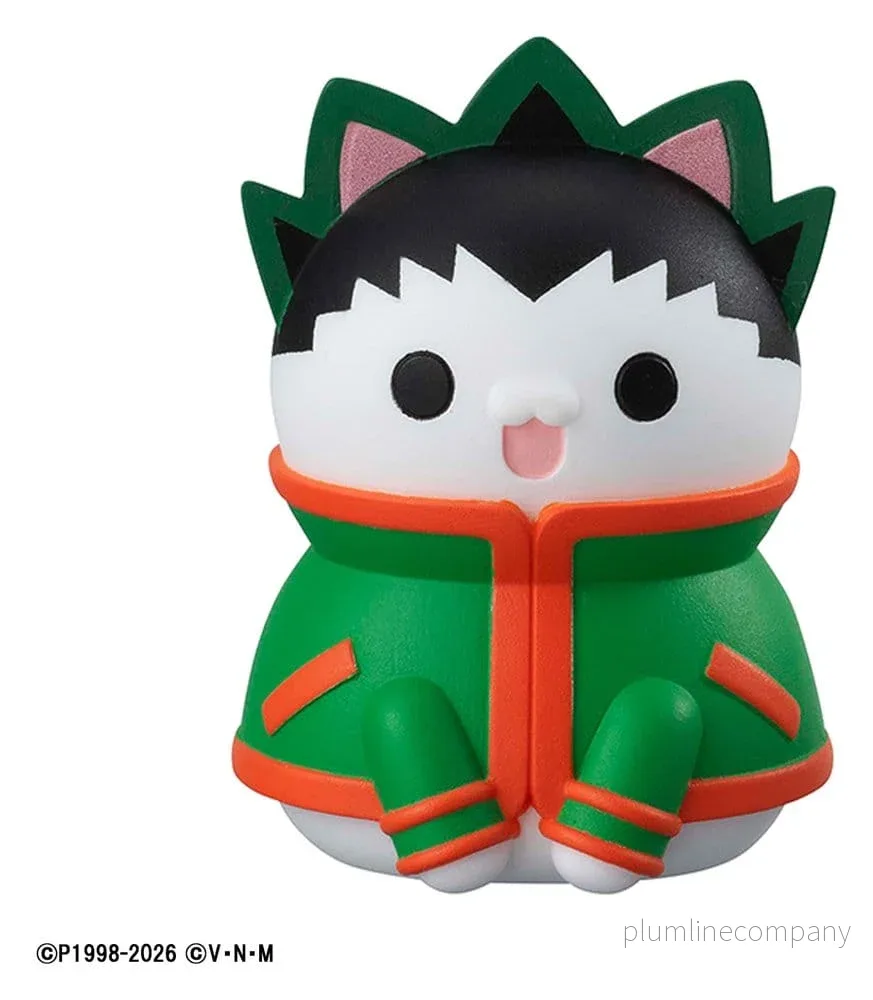 Hunter x Hunter Mega Cat Project Minifigurer Nyanter x Nyanter Hunter x Cat 3 cm Döljd Box Sortiment (8) - Bild 2