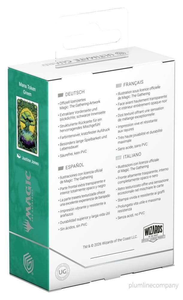 Ultimate Guard Art Sleeves Magic: The Gathering "Mana Token" - Forest - Bild 3
