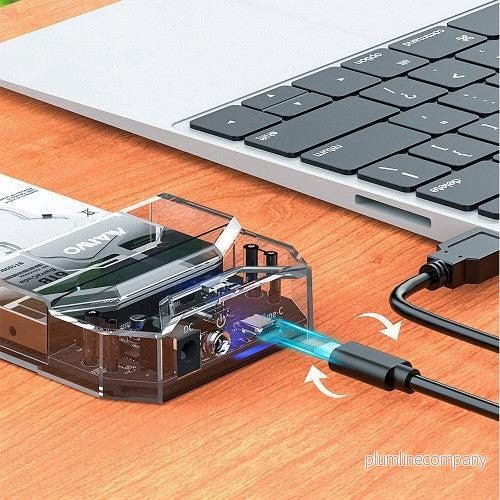 Maiwo K108S Extern kabinett USB-C 3.2 Gen1 5Gbps till 2,5" SATA/SSD HDD - Bild 2