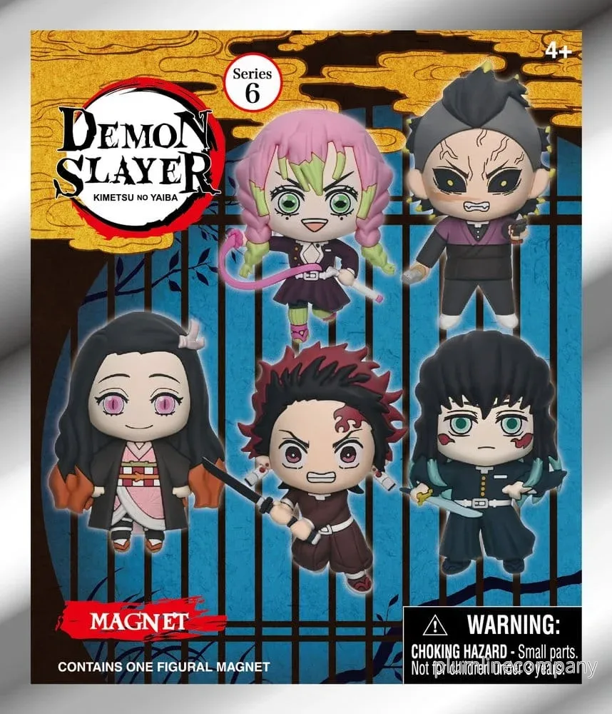 Demon Slayer 3D Foam Magnets Series 6 Blind Bag Display (12) - Bild 2