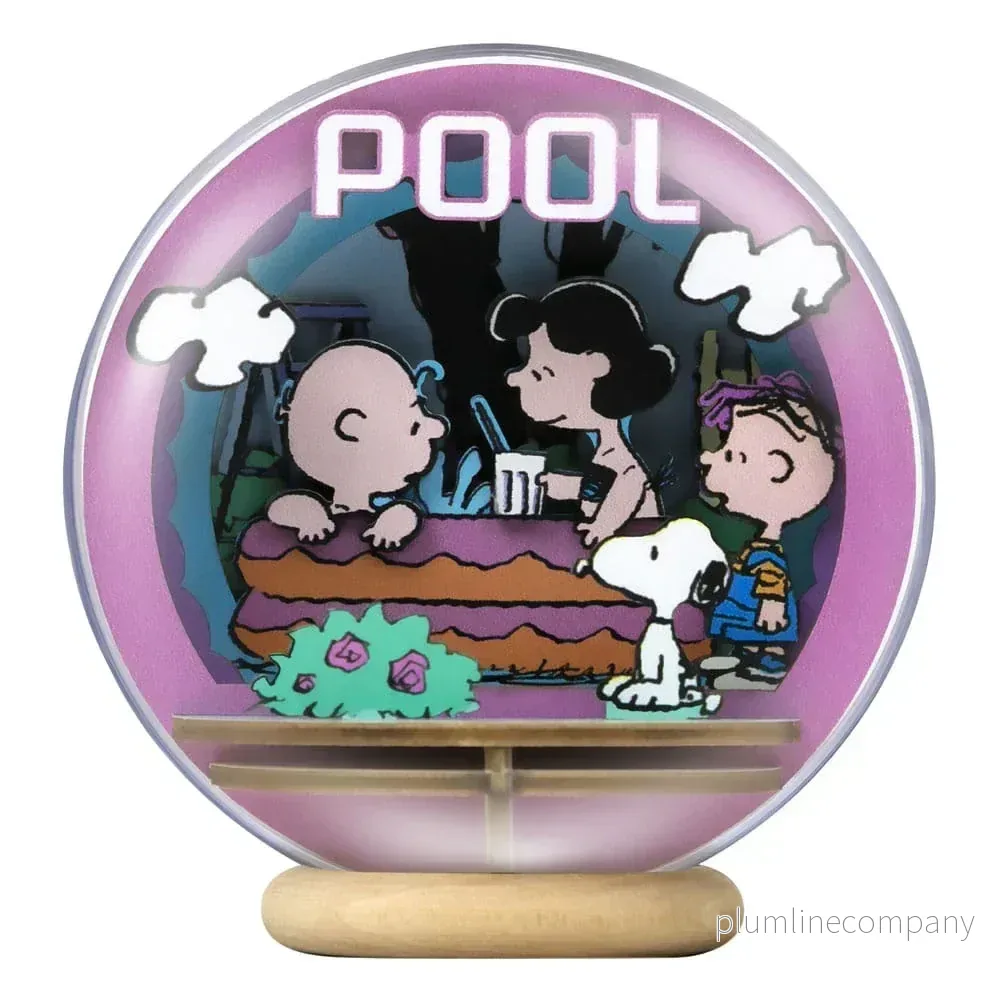 Peanuts Puremind Modellkit Träteater Glob Cool Pool Peanuts Puremind Modellkit Träteater Glob Cool Pool