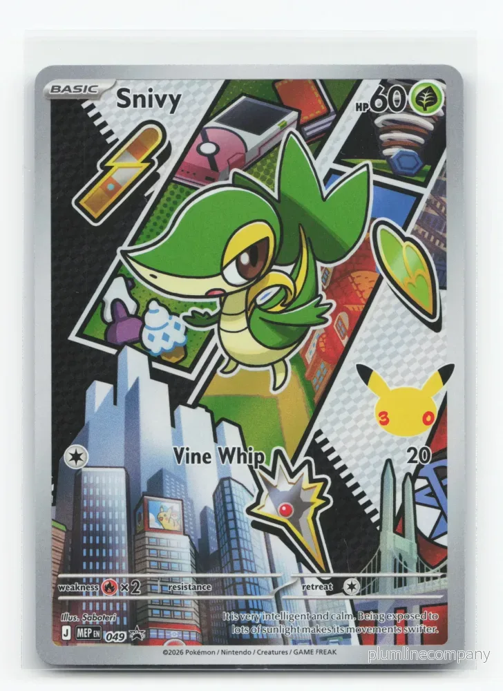 Snivy 049 – Mega Evolution Black Star Promos Snivy 049 – Mega Evolution Black Star Promos