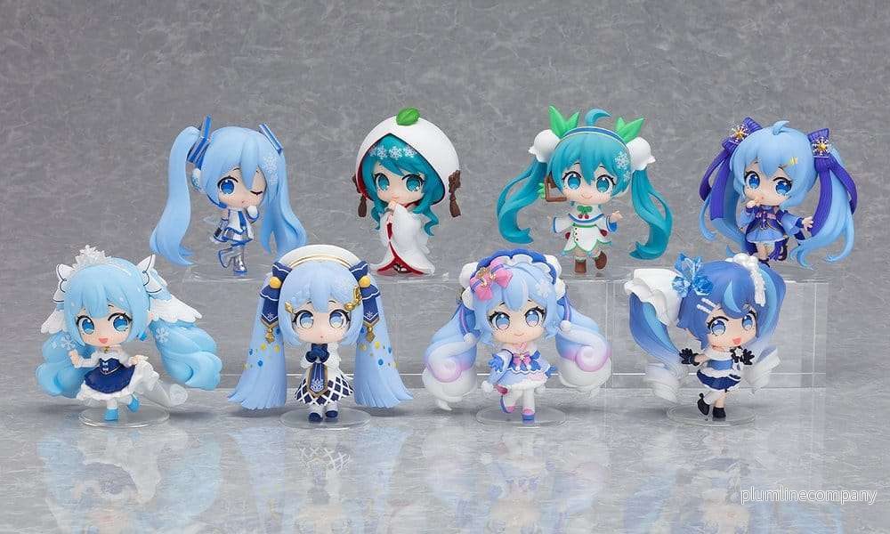 Character Vocal Series 01: Hatsune Miku Mini Figure Snow Miku All Stars Figure Collection Vol. 2 8 cm Blind Box Assortment (8) - Bild 2