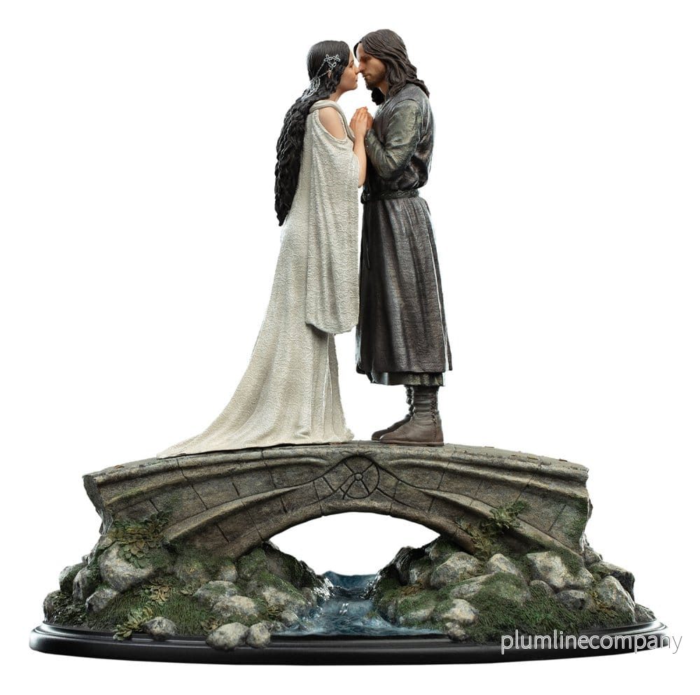 The Lord of the Rings Mini-staty Aragorn & Arwen 24 cm The Lord of the Rings Mini-staty Aragorn & Arwen 24 cm