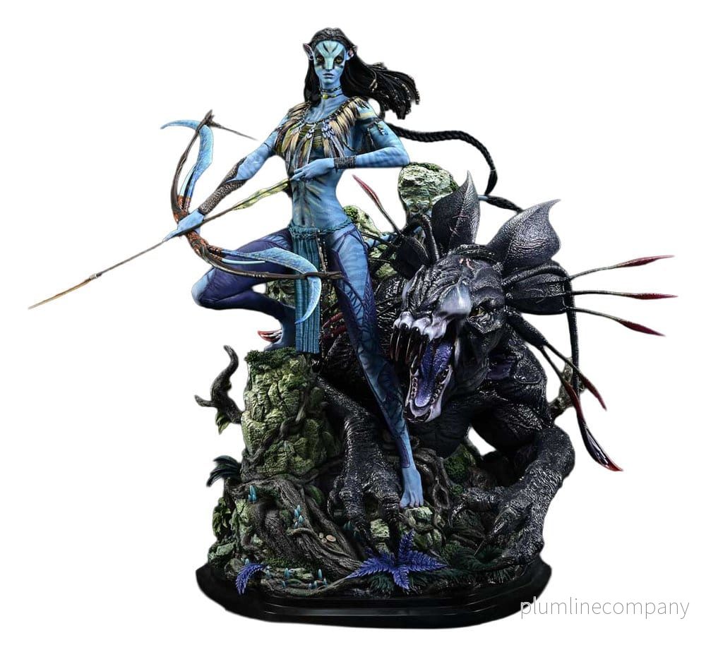 Avatar (Film) Real Elite Masterline Series staty 1/4 Neytiri & Thanator 75 cm Avatar (Film) Real Elite Masterline Series staty 1/4 Neytiri & Thanator 75 cm