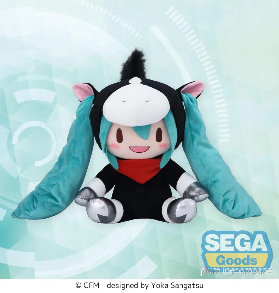 Character Vocal Series 01: Hatsune Miku Fuwa Petit gosedjur Hatsune Miku Häst 2026 LL 40 cm