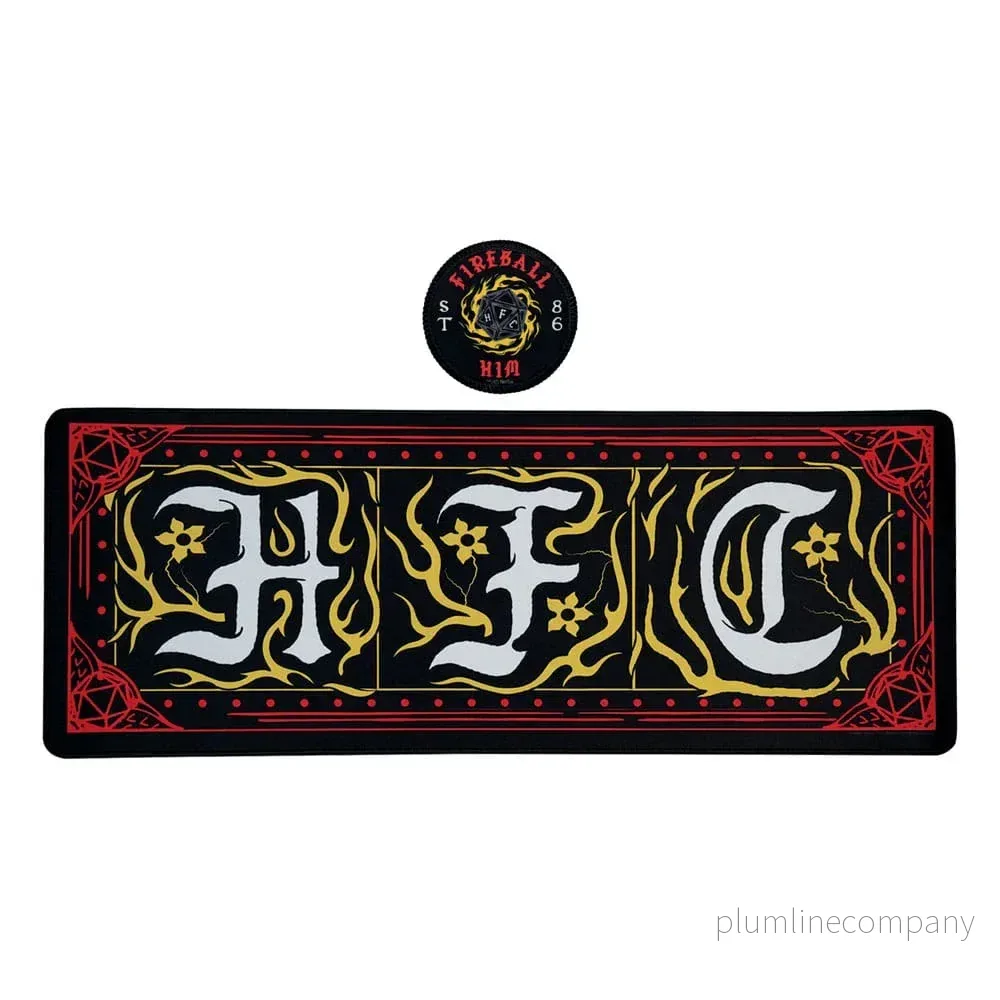 Stranger Things Desk Pad & Coaster Set Hellfire Club - Bild 2