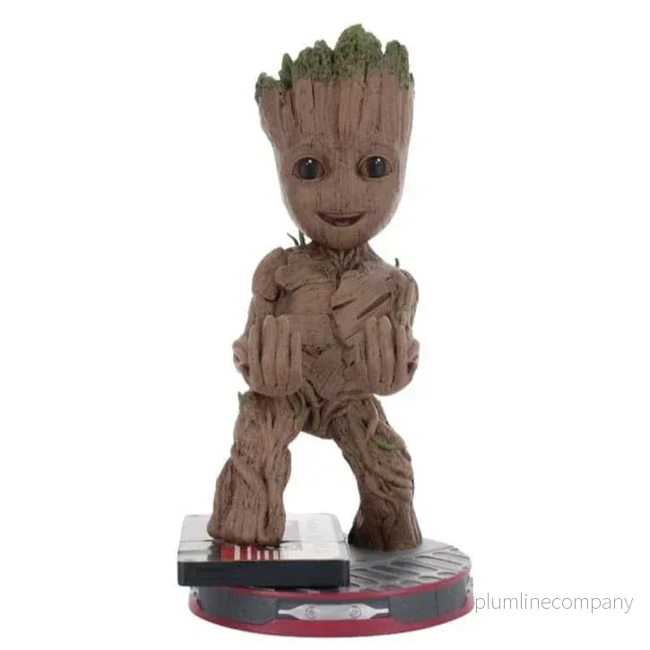 Marvel Cable Guys Laddningsställ Smiley Toddler Groot 22 cm - Bild 2
