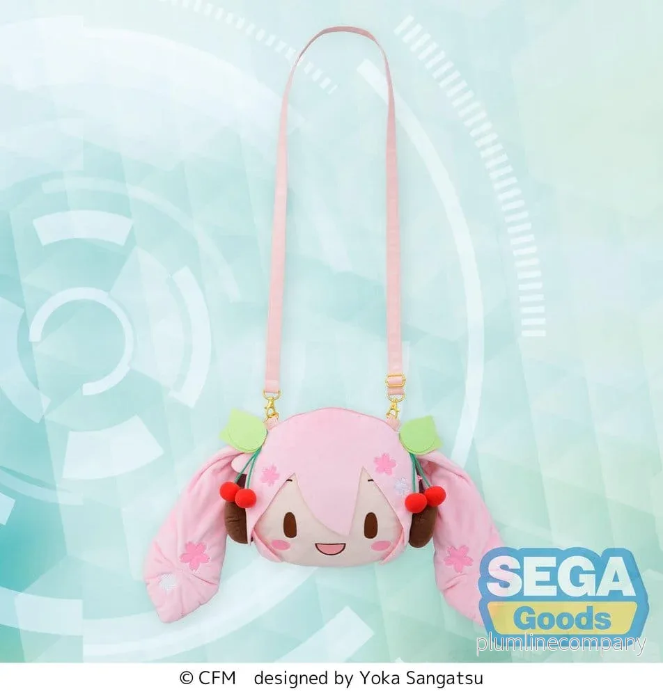 Karaktärs Vokalserie 01: Hatsune Miku fuwa petit Axelremsväska med Sakura Miku-ansikte (M) Karaktärs Vokalserie 01: Hatsune Miku fuwa petit Axelremsväska med Sakura Miku-ansikte (M)