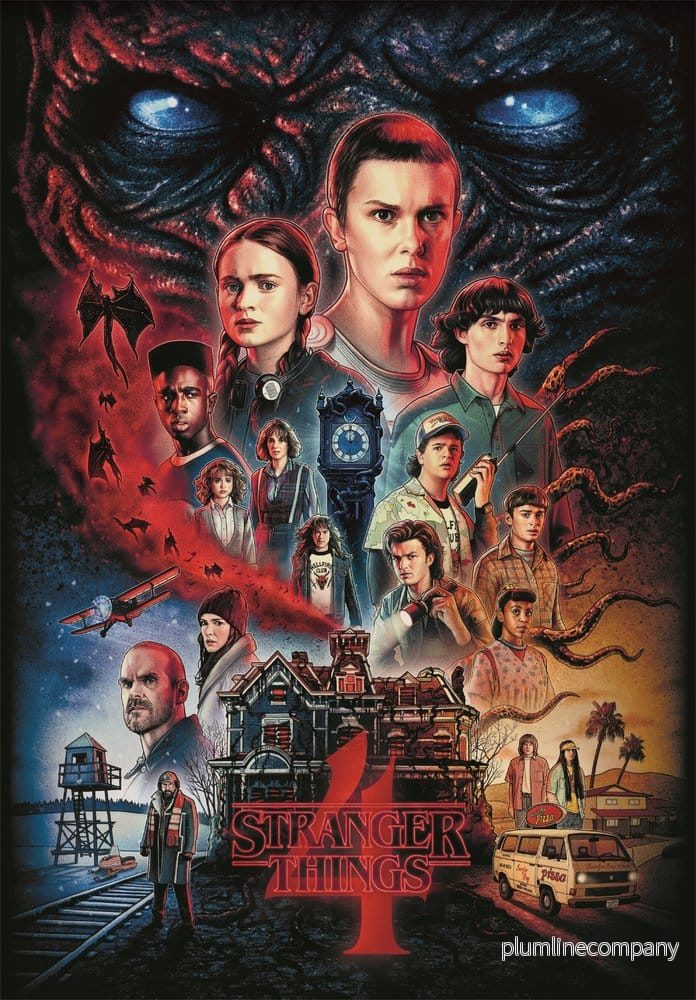 Stranger Things pussel Stranger Things 4 Hus (1000 bitar) - Bild 3