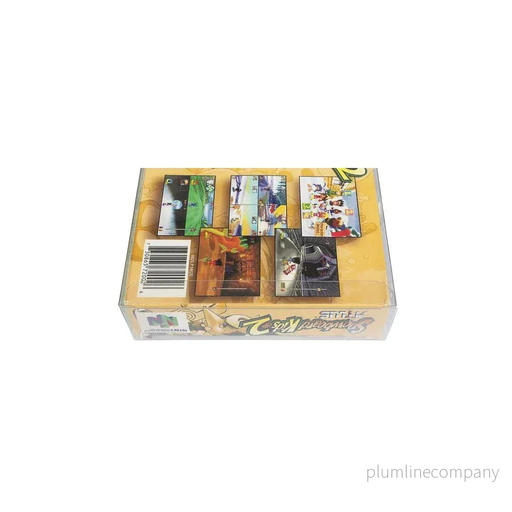 PET Skydd 25-Pack för Super Nintendo/Nintendo 64/SNES/N64 Spel - Bild 3