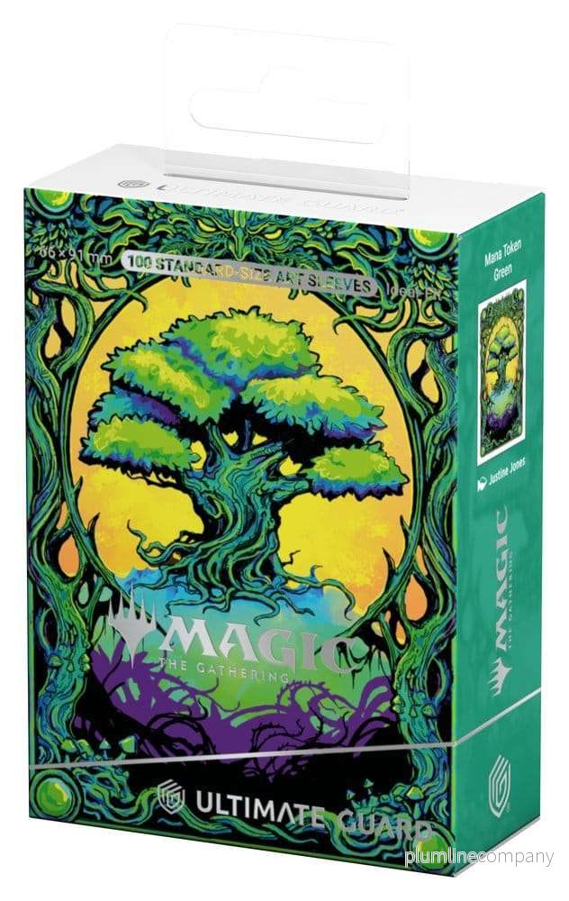 Ultimate Guard Art Sleeves Magic: The Gathering "Mana Token" - Forest - Bild 2