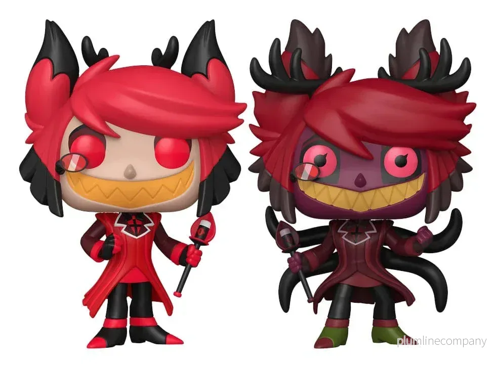 Hazbin Hotel POP! Figurer Alastor w/Chase 9 cm Assortment (6) Hazbin Hotel POP! Figurer Alastor w/Chase 9 cm Assortment (6)