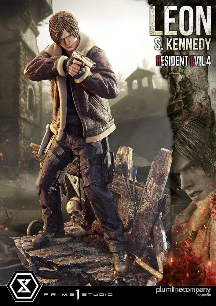 Resident Evil 4 Ultimate Premium Masterline Series staty 1/4 Leon S. Kennedy 64 cm - Bild 2