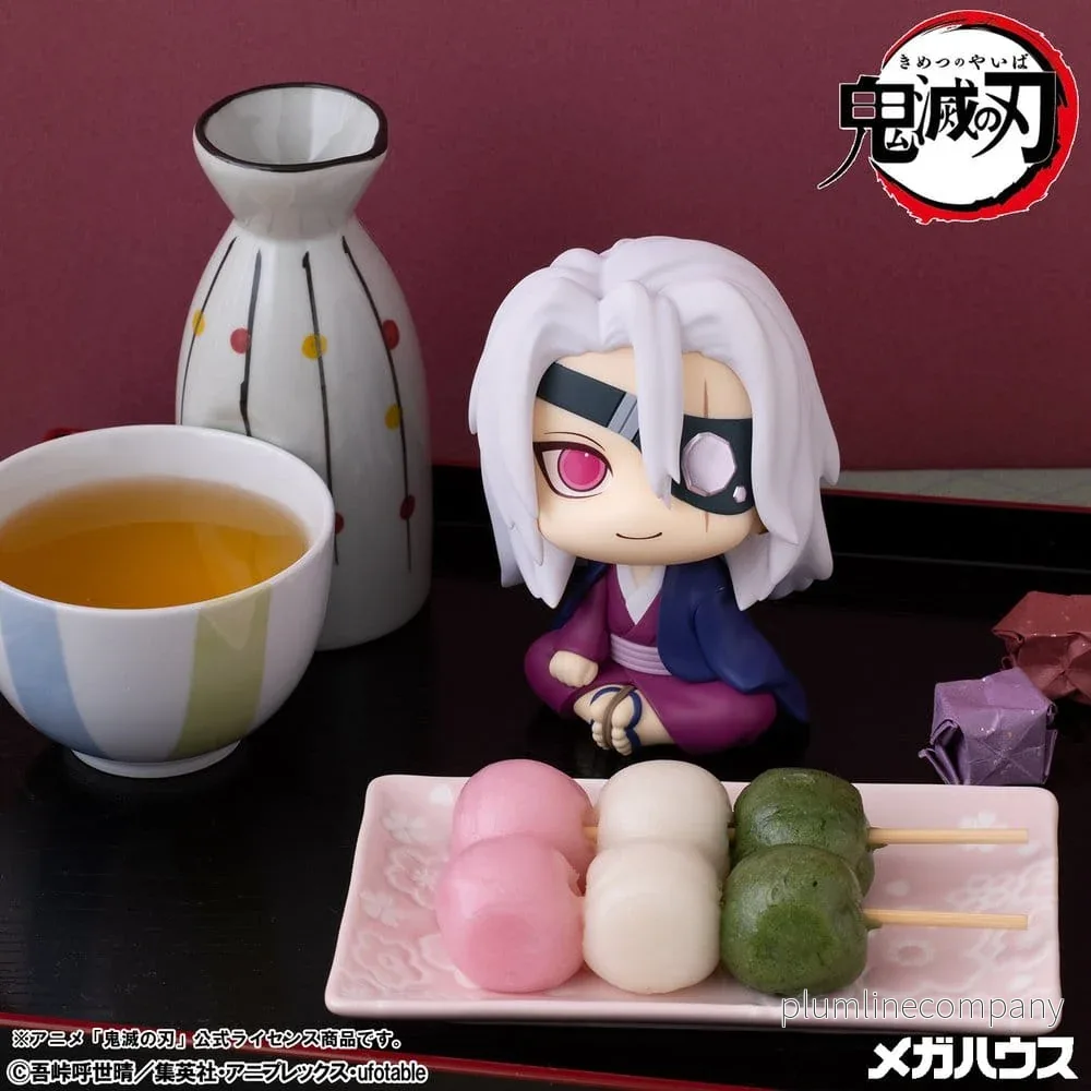 Demon Slayer: Kimetsu no Yaiba Uppåtblickande PVC-figur Tengen Uzui Före detta Otobashira version, 11 cm (med gåva) - Bild 3