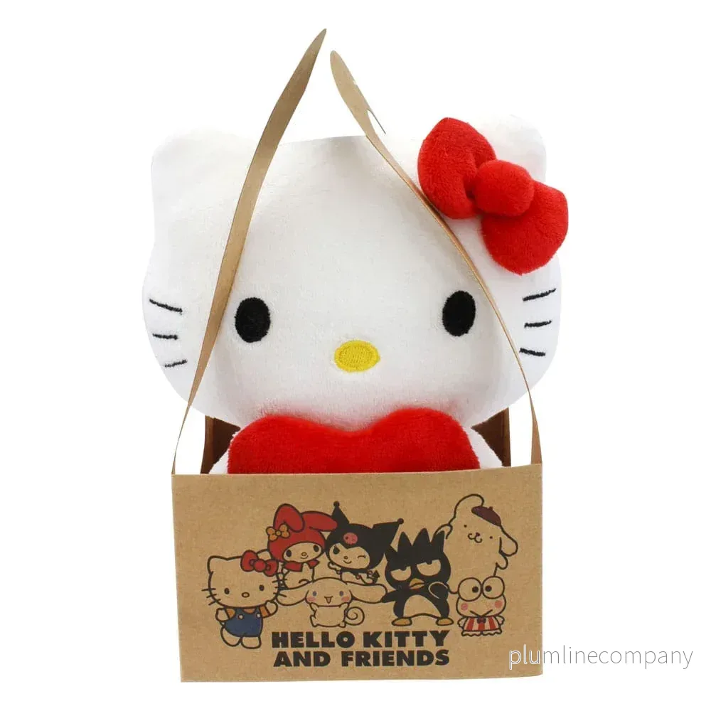 Sanrio gosedjur Hello Kitty Heart 14 cm - Bild 3
