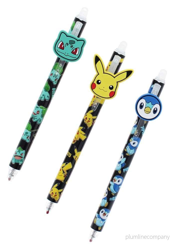 Pokémon raderbara gelpennor 3-pack - Bild 2