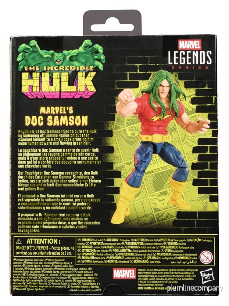 Marvel Legends Marvels Doc Samson actionfigur 15 cm från The Incredible Hulk - Bild 2