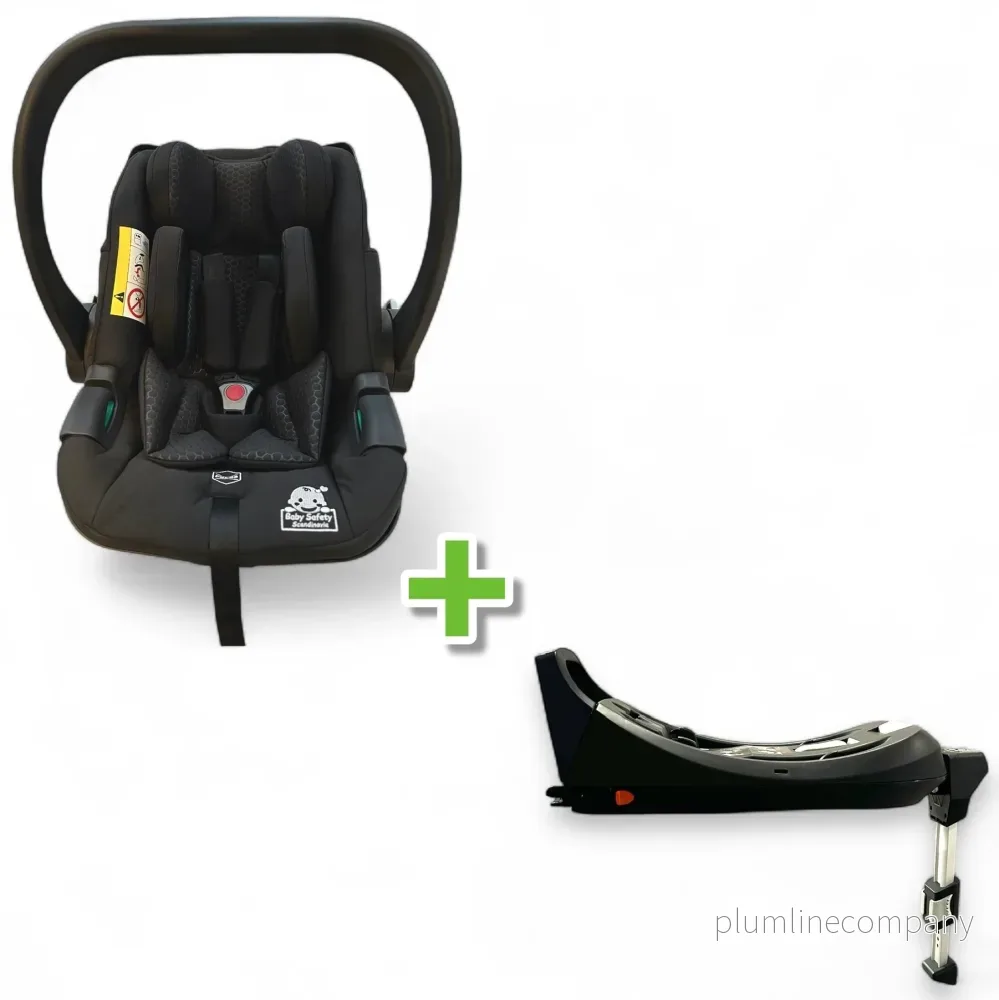 Babyskydd Air Compact inkl. ISOFIX-Bas & Stödben. I-size. Nyfödd till 80 cm - Bild 3