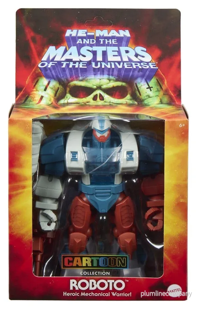 Masters of the Universe Origins Deluxe Actionfigur Tecknad Samling: Roboto 14 cm - Bild 3