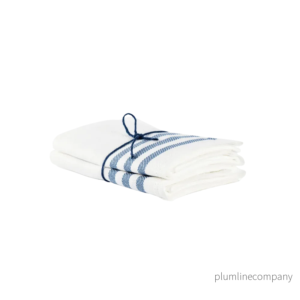 Handduk diagonal marin 2-pack Handduk diagonal marin 2-pack