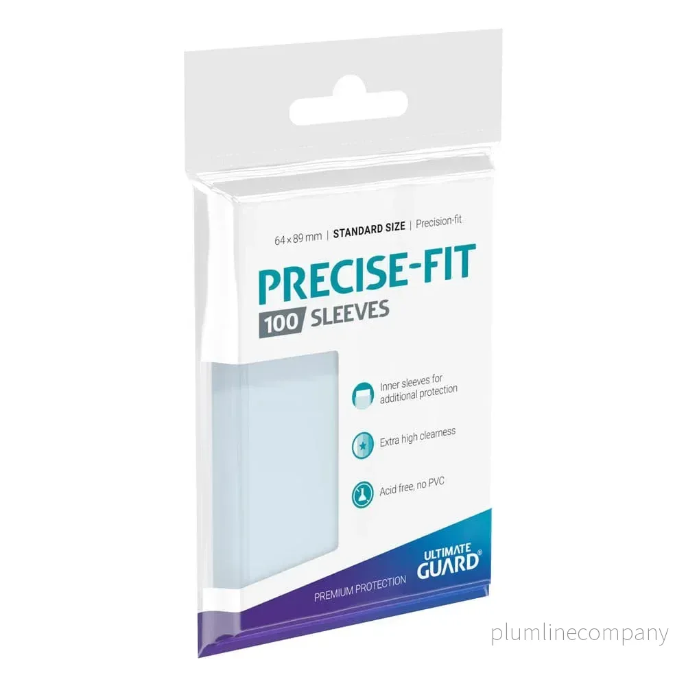 Ultimate Guard Precise-Fit Sleeves Standard Storlek (100)