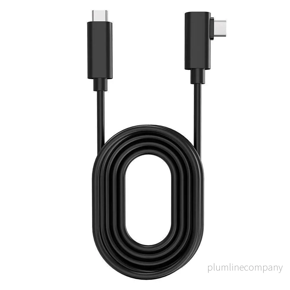 NÖRDIC VR Link kabel 3m USB3.2 Gen1 USB-C till C 5Gbps 3A snabb laddning Oculus Quest 2 Super Speed USB Link Cable NÖRDIC VR Link kabel 3m USB3.2 Gen1 USB-C till C 5Gbps 3A snabb laddning Oculus Quest 2 Super Speed USB Link Cable