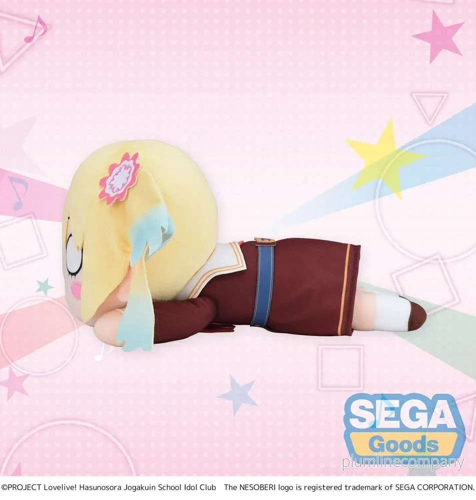 Love Live! Nesoberi liggande gosedjur Osawa Rurino - Vinteruniform (M) 16 cm - Bild 3