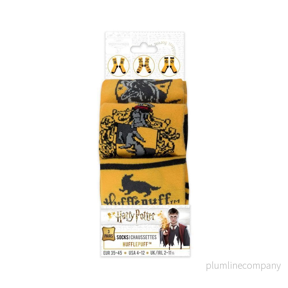 Harry Potter Strumpor 3-Pack Hufflepuff - Bild 3