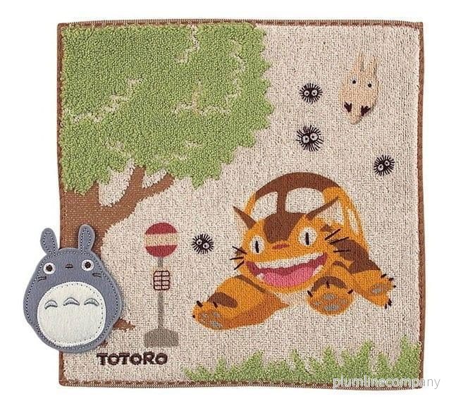 My Neighbor Totoro Mini Handduk Bus Stop 25 x 25 cm - Bild 2