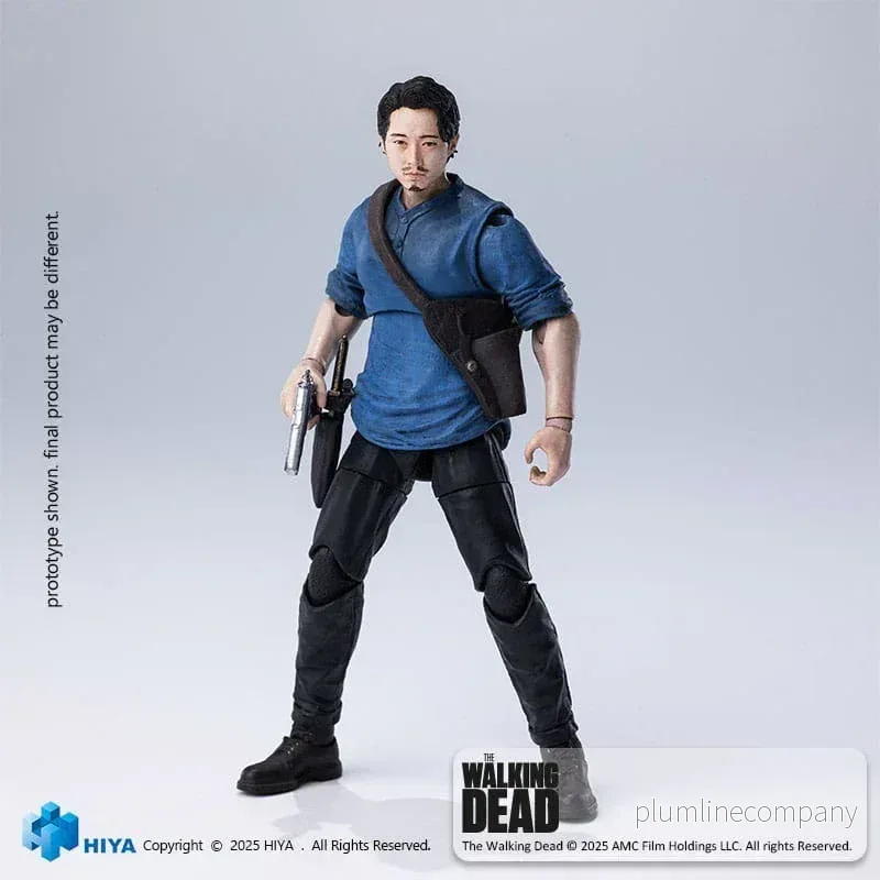 The Walking Dead Exquisite Mini Series Actionfigur 1/18 Glenn 11 cm - Bild 3