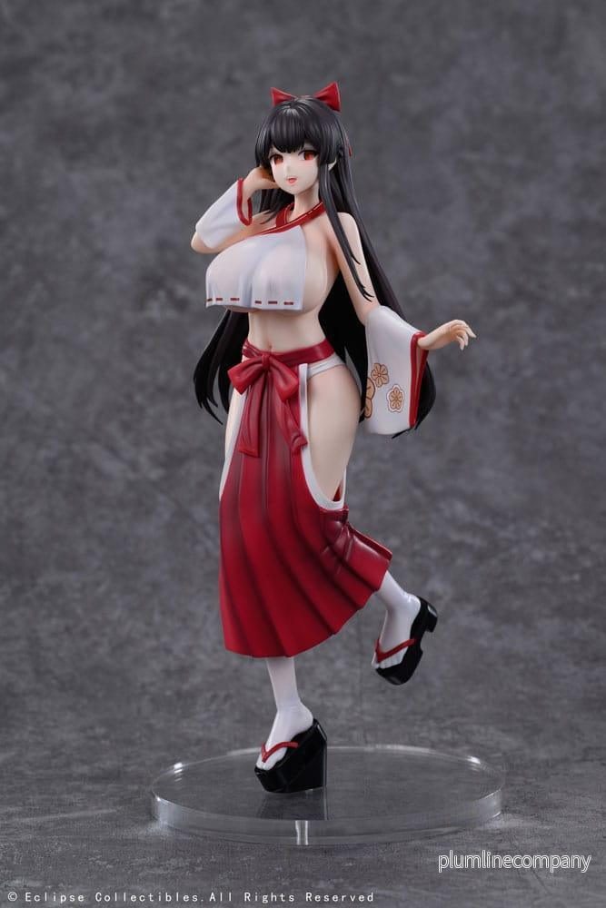 Original Character PVC Figur 1/7 Kasuga Miko Misaki 28 cm Original Character PVC Figur 1/7 Kasuga Miko Misaki 28 cm
