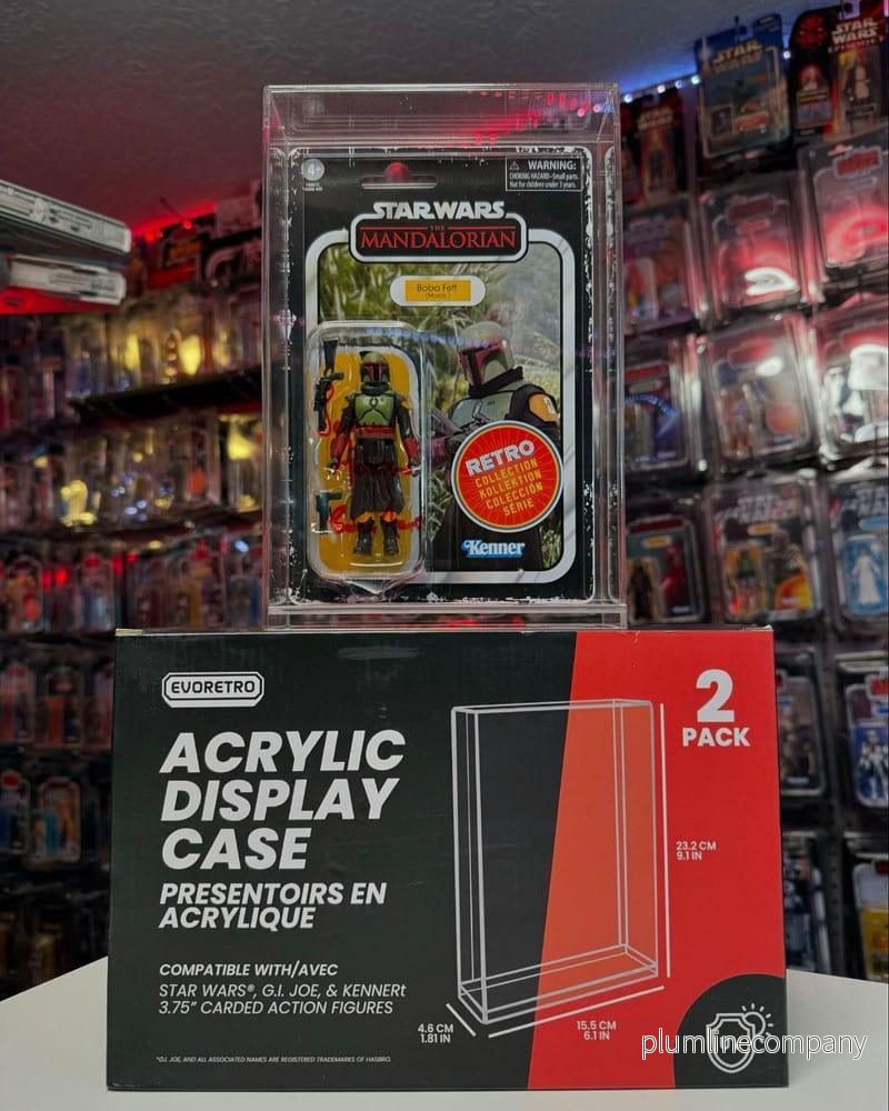 Evoretro Akryldisplayboxar 2-Pack för Actionfigurer - Bild 3