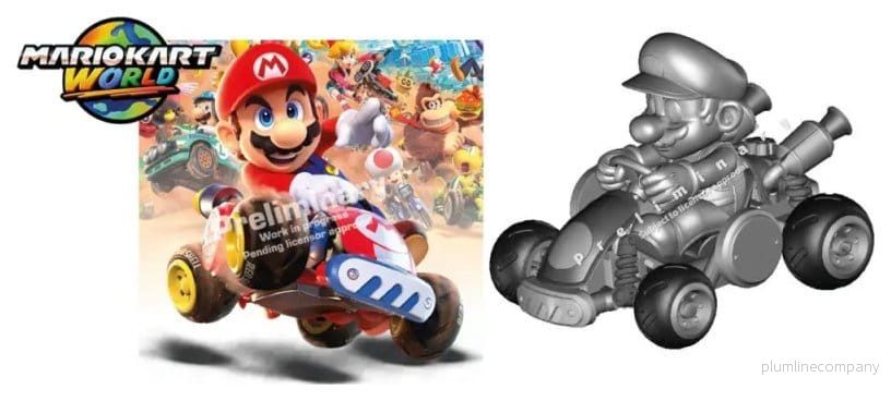 Nintendo Mario Kart Carrera RC Radiostyrd Bil Mario Kart Värld, Mario 2,4 GHz