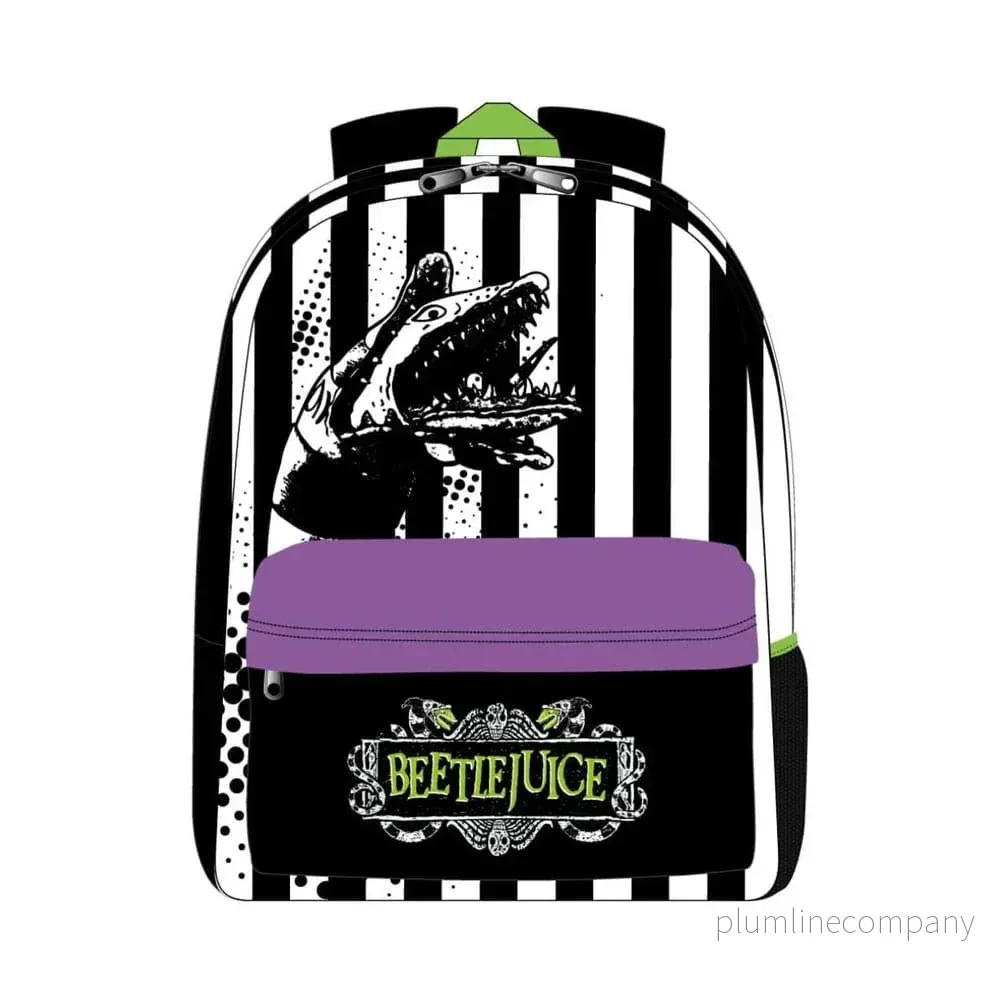 Beetlejuice Ryggsäck – Officiellt Licensierad Beetlejuice Ryggsäck – Officiellt Licensierad