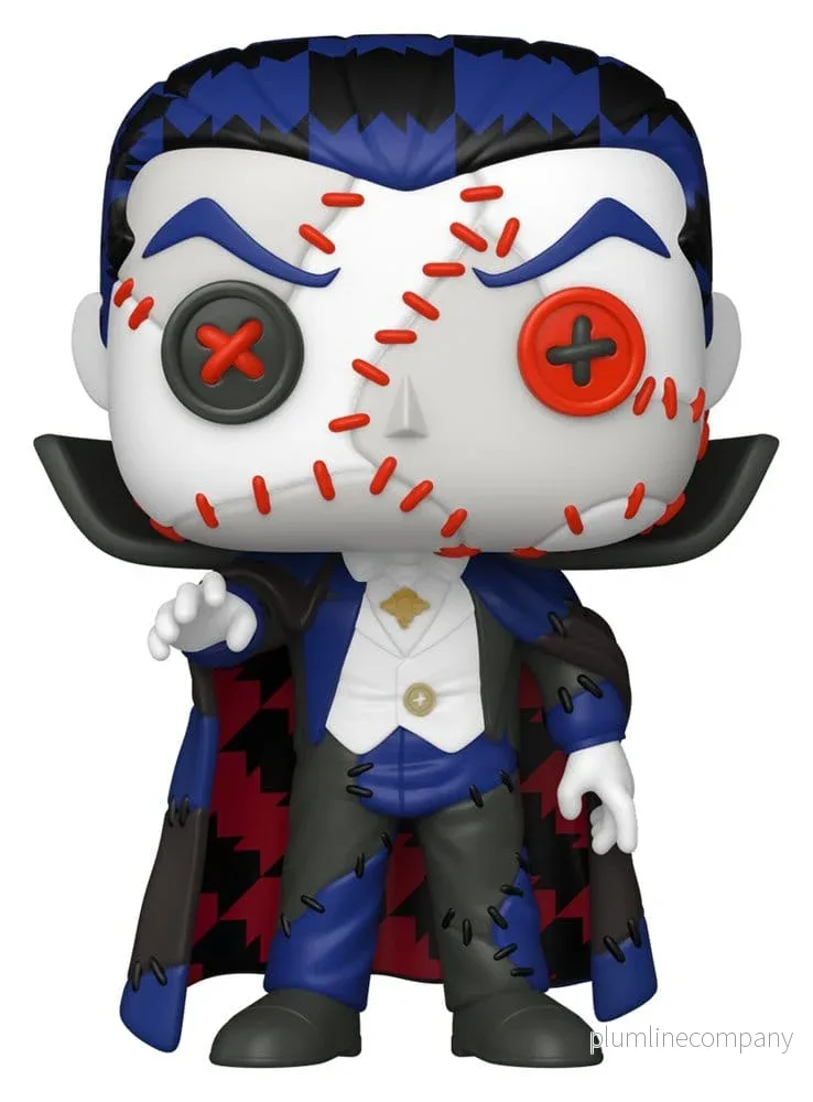 Universal Monsters Patchwork POP! Movies Figur Dracula 9 cm Universal Monsters Patchwork POP! Movies Figur Dracula 9 cm