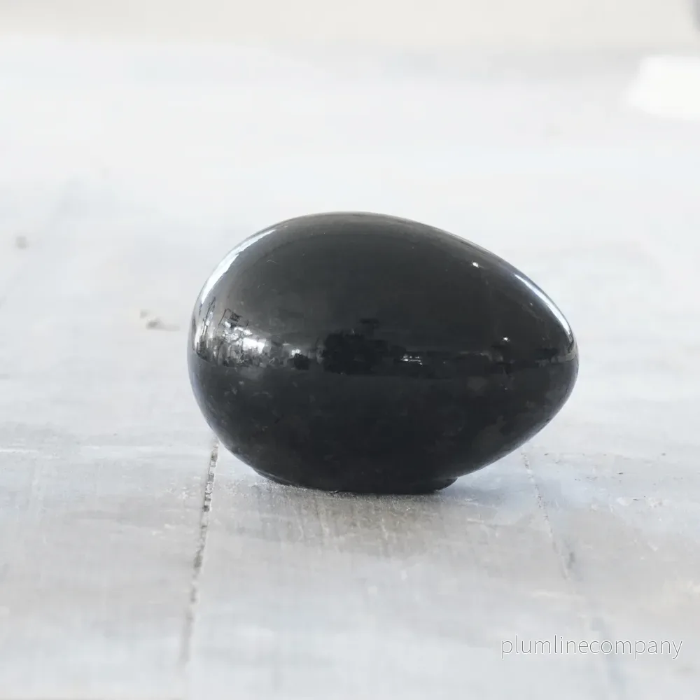 Raku ägg mini mini blank svart
