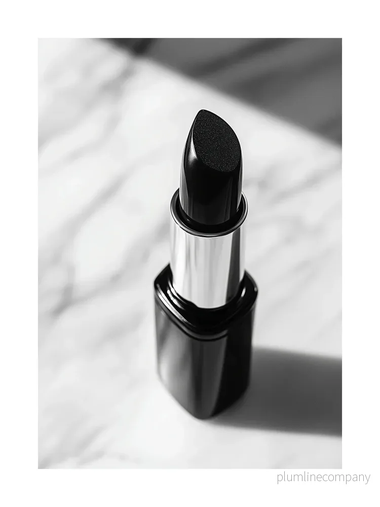 Monochrome Lipstick Poster