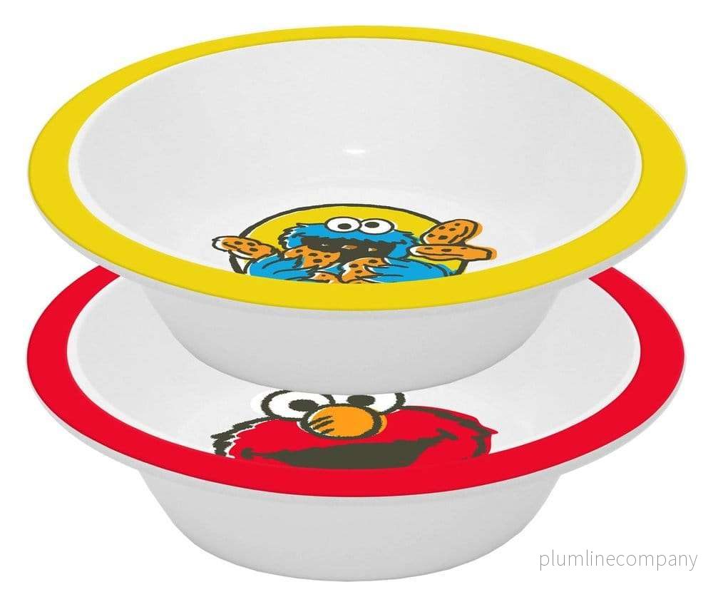 Sesame Street flingskålar Vintage Kids 2-pack 300 ml