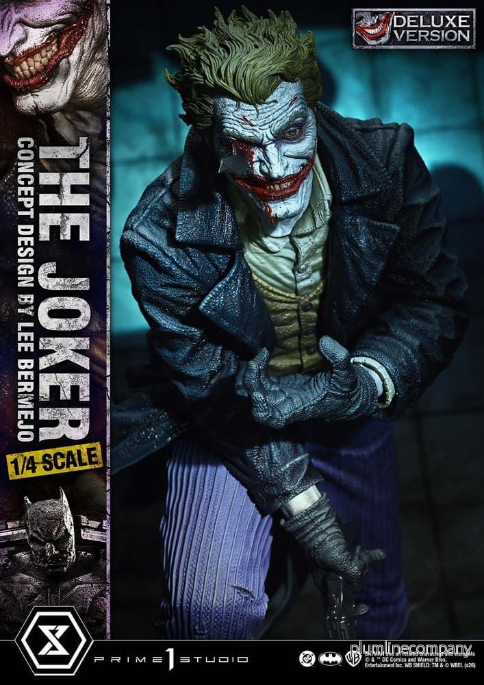 DC Comics Ultimate Premium Masterline Series Statue 1/4 The Joker (Concept Design by Lee Bermejo) Deluxe Version 53 cm - Bild 3
