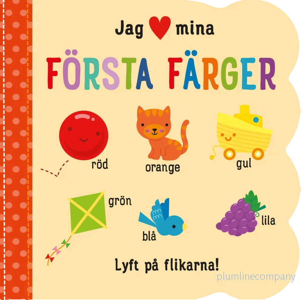 Jag (Hjärta) mina första färger