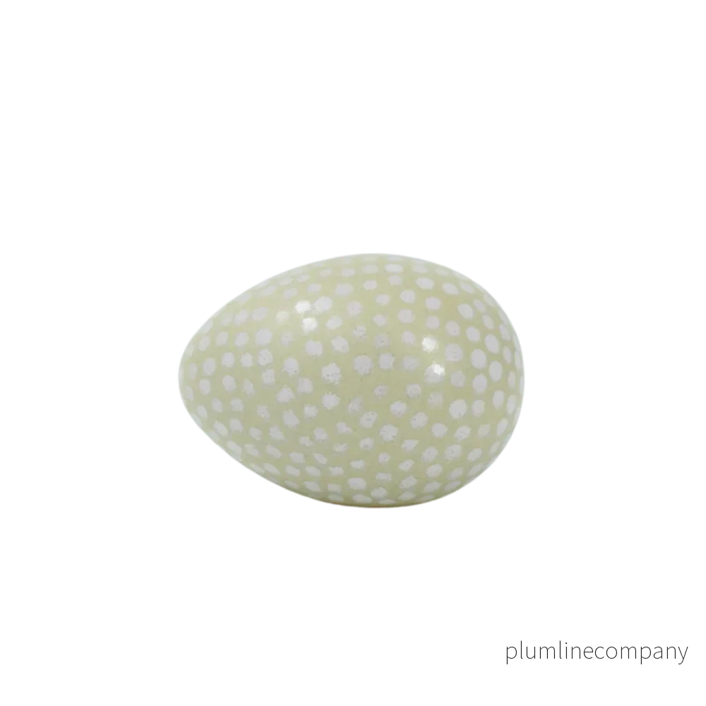 Ägg mini mini Prick Pear/vit Ägg mini mini Prick Pear/vit