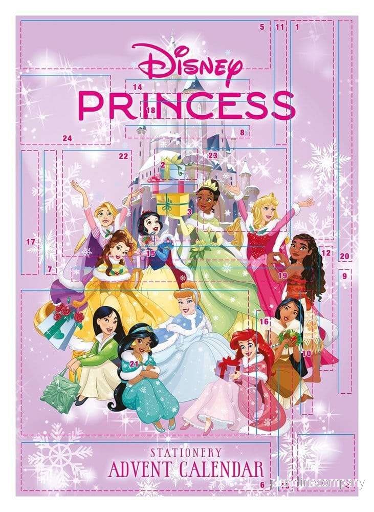 Disney Princess adventskalender 2027 display med 8 st Disney Princess adventskalender 2027 display med 8 st