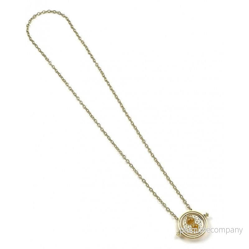 Harry Potter Pendant & Necklace Spinning Time Turner (Guldpläterad) Harry Potter Pendant & Necklace Spinning Time Turner (Guldpläterad)