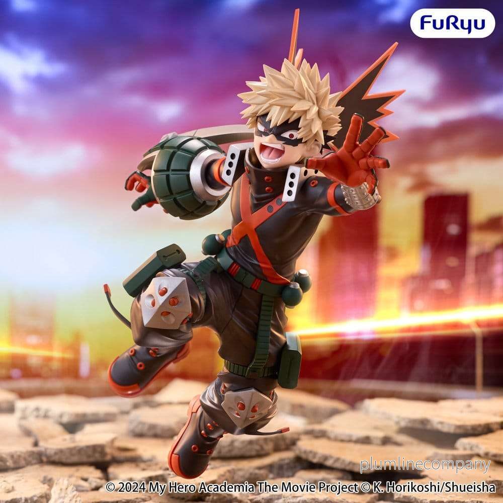 My Hero Academia: You’re Next Muchute PVC-figur Katsuki Bakugo 25 cm
