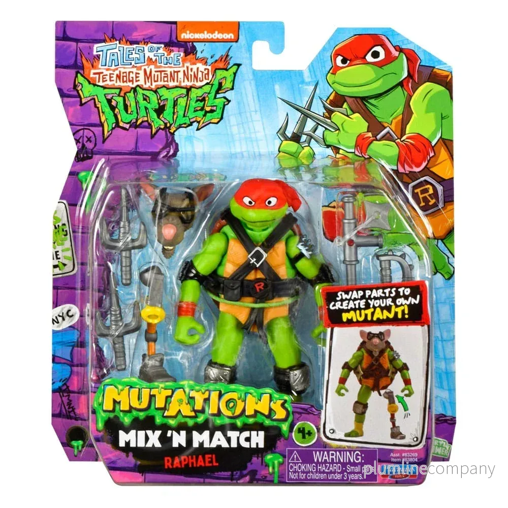 Tales of the Teenage Mutant Ninja Turtles Mix 'n Match Action Figur Raphael 12 cm - Bild 3