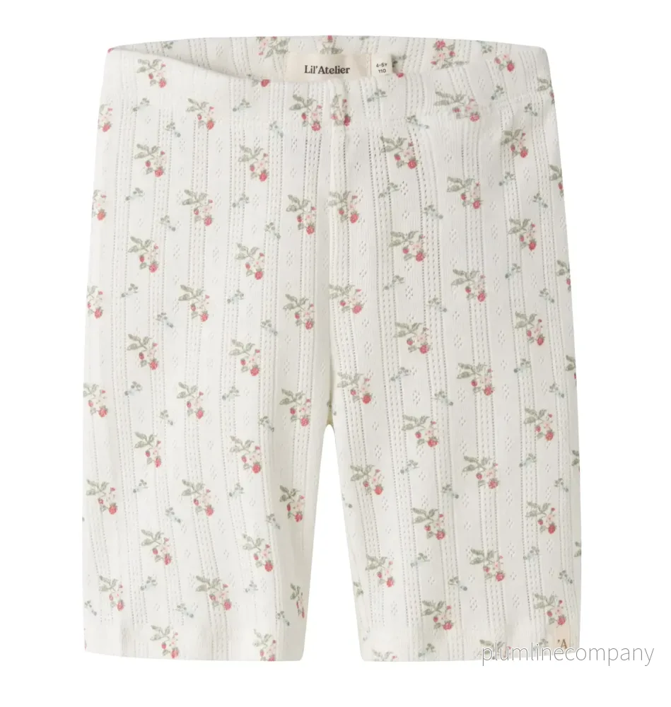Shorts Cykelbyxor STRAWBERRY - NMFRACHELLO DUNA SLIM BIKER SHORTS LIL